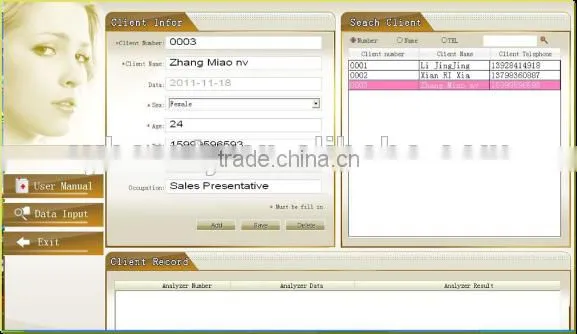 Comprehensive facial skin analyzer
