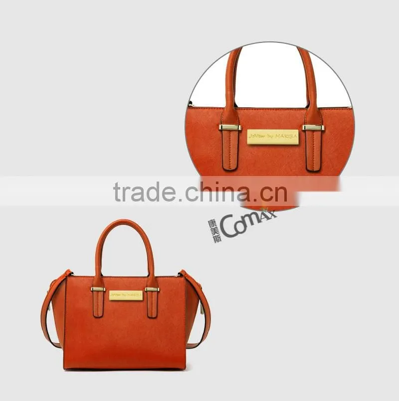 Rectangle Engraved Logo Gold Custom Metal Bag Label