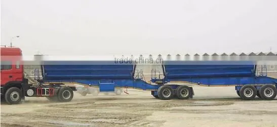 Titan Aluminum tractor hydraulic small farm dump trailer for sale