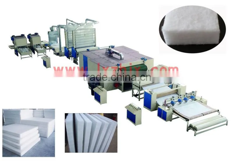 nonwoven sintepon making machines , sintepon production line