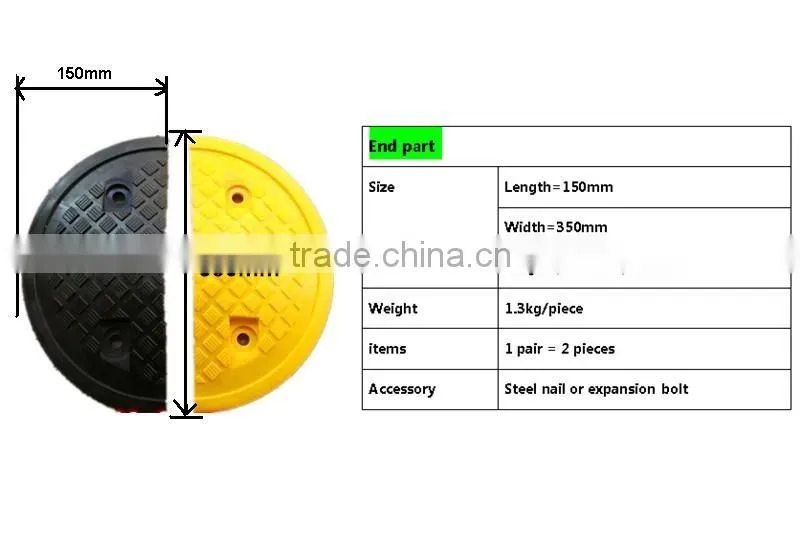 rubber cable protector, cable speed hump