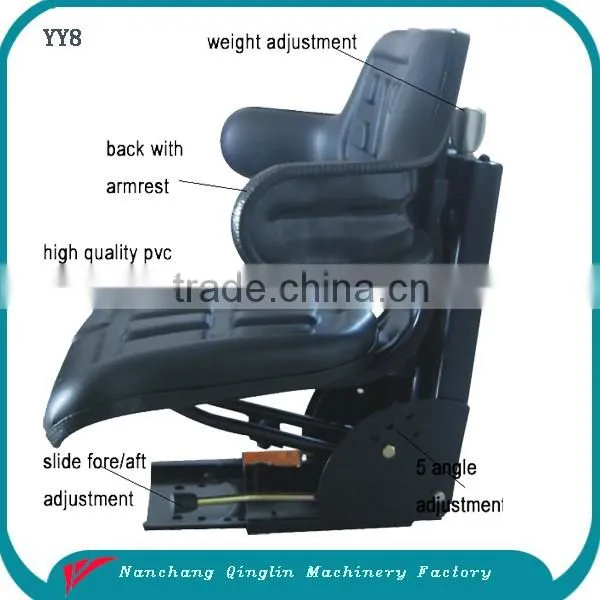 Tractor seat with beautiful appearance and Electric lock