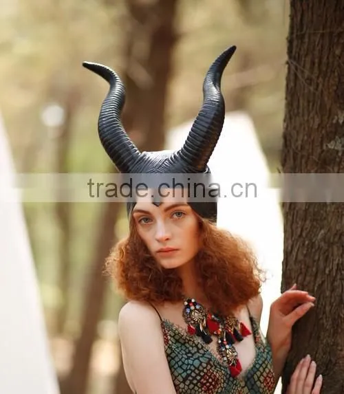 Veil Sexy Prom Party Halloween Masquerade Dance Mask with horn
