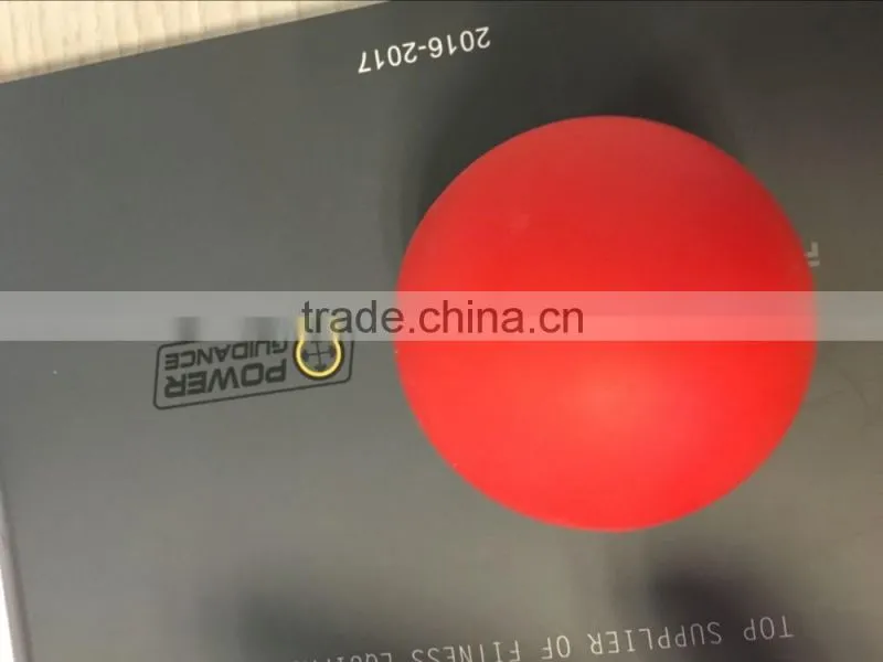 Free sample massage ball/hard lacrosse ball 64mm or customized