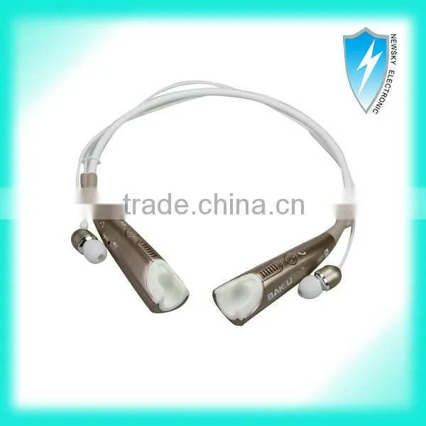 New product mobile stereo bluetooth headphone for sport bluetooth headset