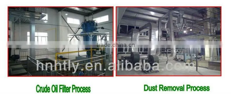 Complete set rice bran oil mill machinery
