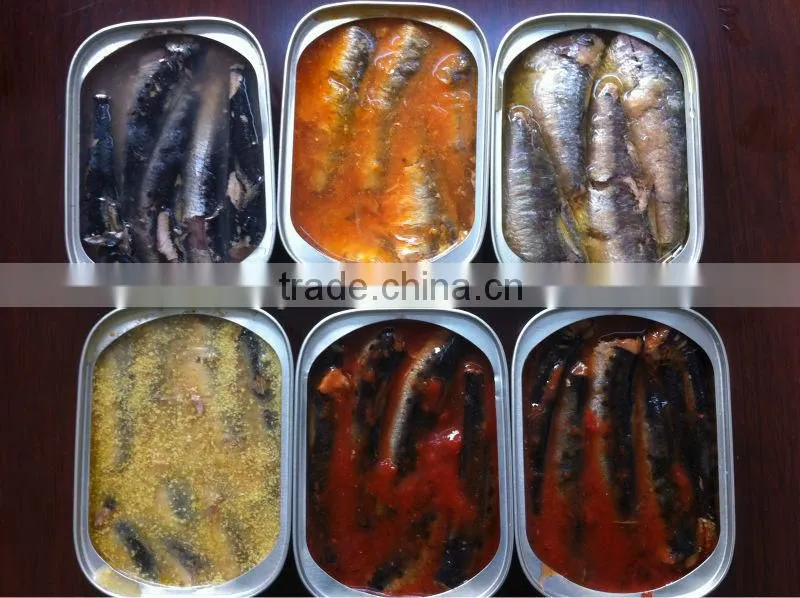 Canned sardine
