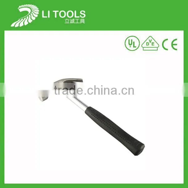 Good quality Carbon steel Fiberglass Handle types of hammers