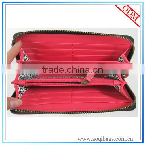 Hot Selling Ladies Fabric Long Wallet, Purse New Design WT017