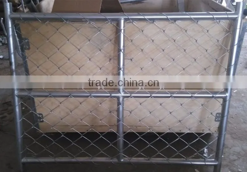 temporary construction temporary fencing Hot galvanized wire mesh fencing 6x12 feet temporary chain link fence panels american