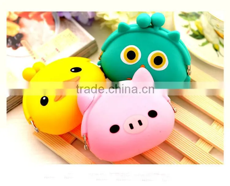 Hot selling eco-friendly silicone coin purse