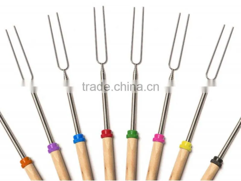 New Marshmallow Telescopic Roasting Sticks