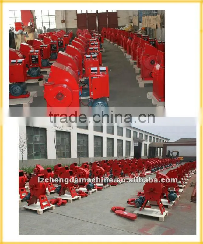 Chengda design tree branch crusher/ wood sawdust crusher/biomass wood crusher