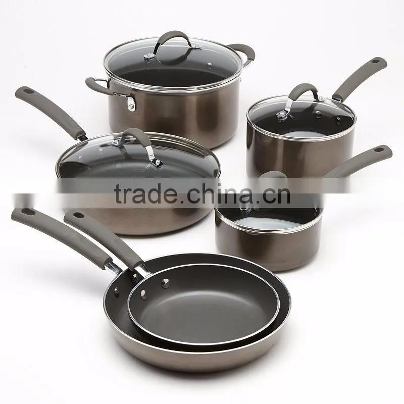 High quality red enamel cast iron pot