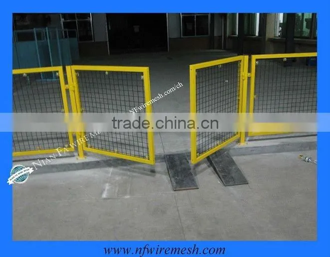 storage welded wire mesh fence gate