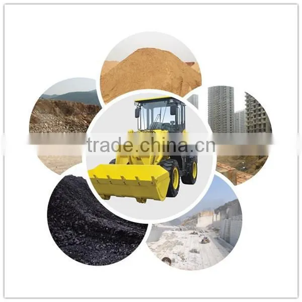 European design hydraulic joystick control 2.5 tons wheel loader