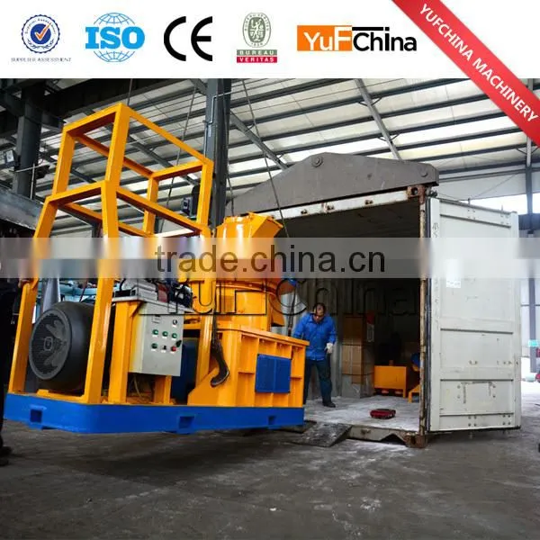 90KW Vertical Ring Die Wood Sawdust Pellet Machine