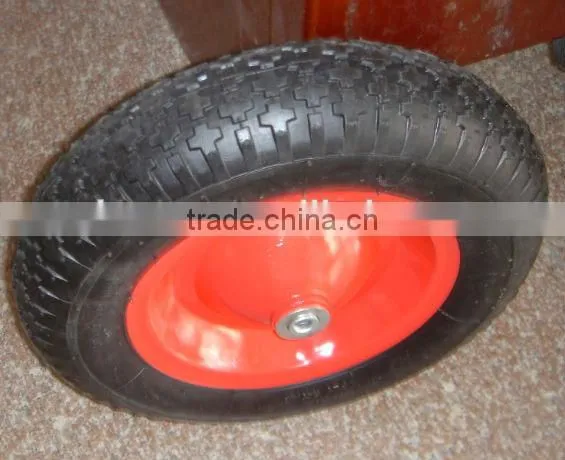 pneumatic rubber wheelbarrow wheel tire ad tube 3.50-8