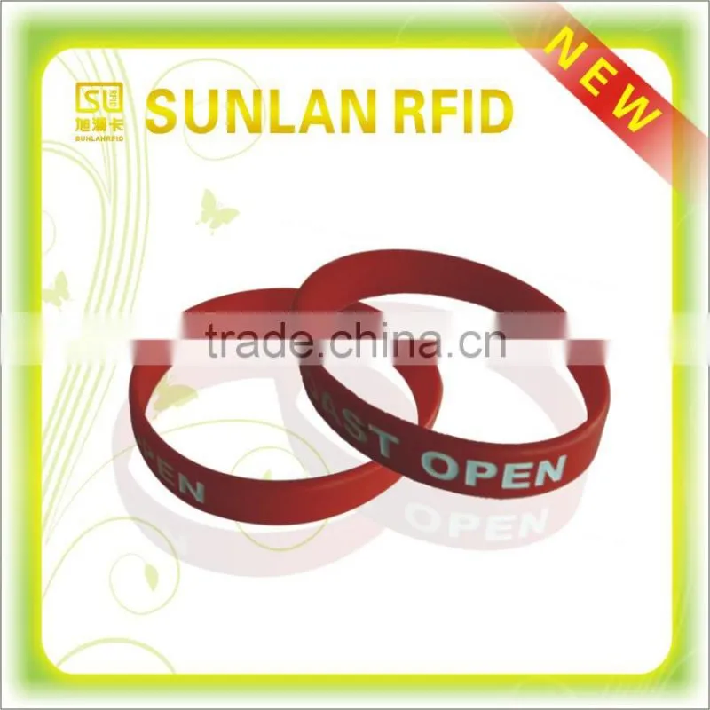 PVC Medical RFID Bracelet Hf RFID Wristband