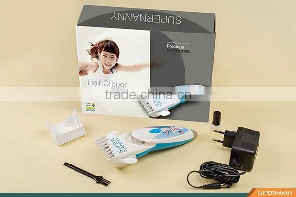cordless baby hair trimmer with replacement blade set