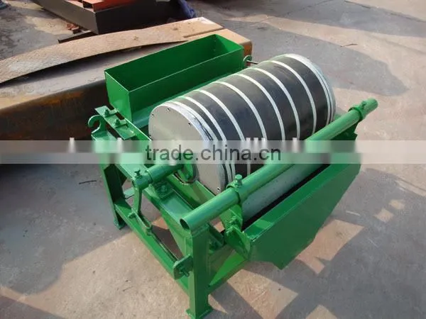 Multiple use wet and dry magnetic separator for iron sand separation
