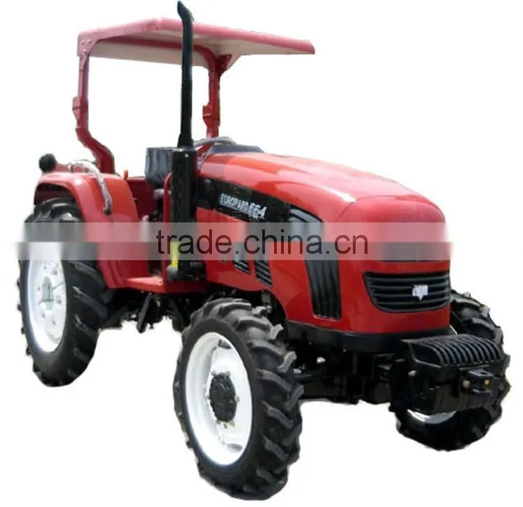 Green house trator bigger power 50hp, many kinds of implements can be fitted