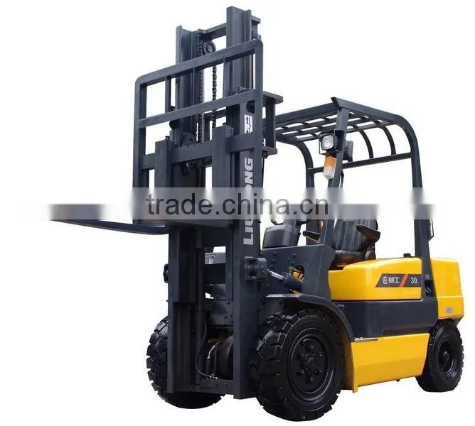 3 ton Chinese Diesel Xinchai 4D27G31 Engine LIUGONG CPCD30 Small Forklift for Sale
