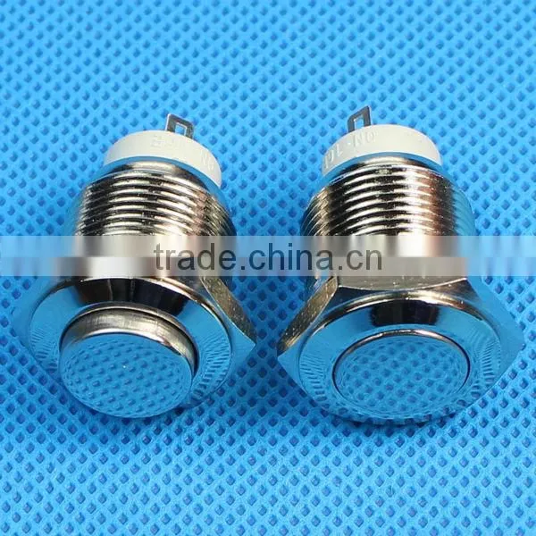 16mm latching push button switch ip67