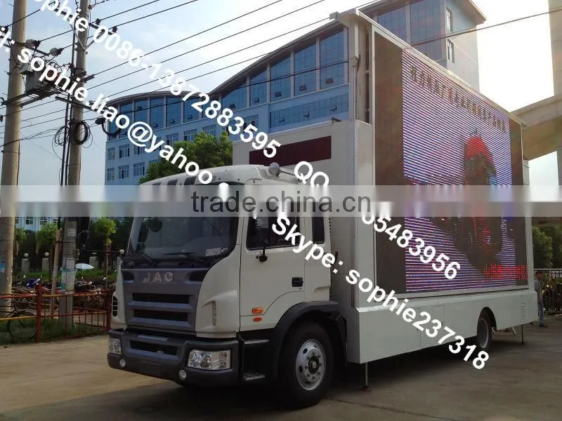 transparent led display truck,mobile display trucks,led mobile truck for sale