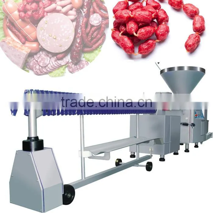 Vacuum sausage stuffer machine