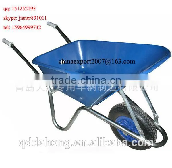 Durable Poly Garden Wheelbarrow for UK Market WB6414