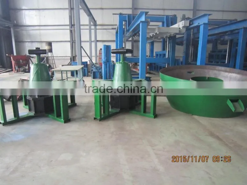 Wet pan mill for gold ore wet process with low price