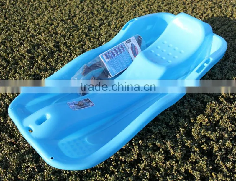 CE Approved Kids Plastic Ski sled snowsledge Plastic Sand Dune Sled
