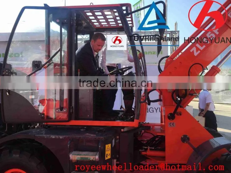 Telescopic Wheel Loader HY2500 Construction Machine with CE for Germany