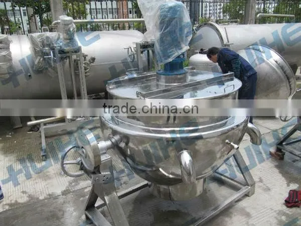 Gas Jacketed Kettle Cooking pot