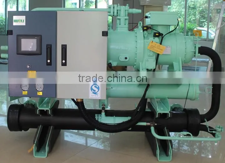 Energy Saving Water Cooled Screw Chiller With Shell-Tube Condenser