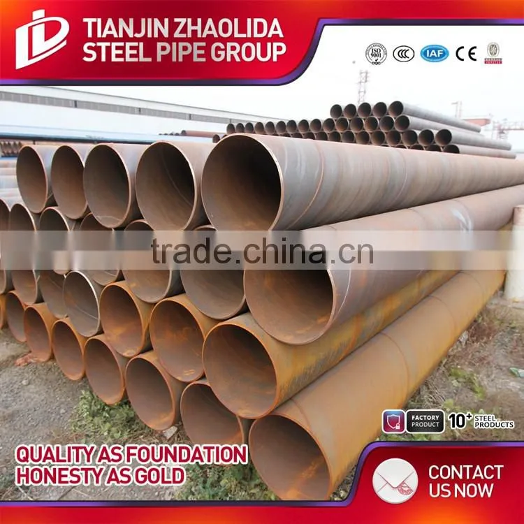 API 5L spiral welded steel pipe of mill price