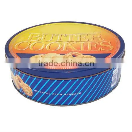 round wholesale cookie tins