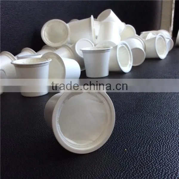 Factory hotsale empty k-cup coffee capsule with filter