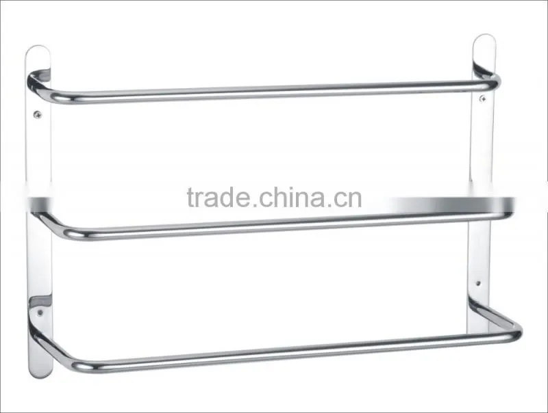 Wholesale Hotel Bathroom Accessories Wall Mount Stainless Steel Towel Rack