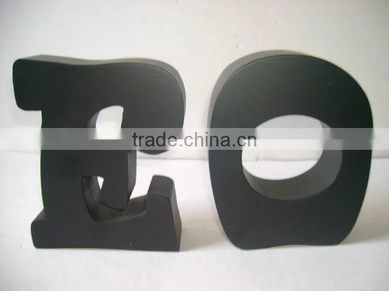 Sales promotion OEM love elegant Wood small Antiuqe Carving Letters