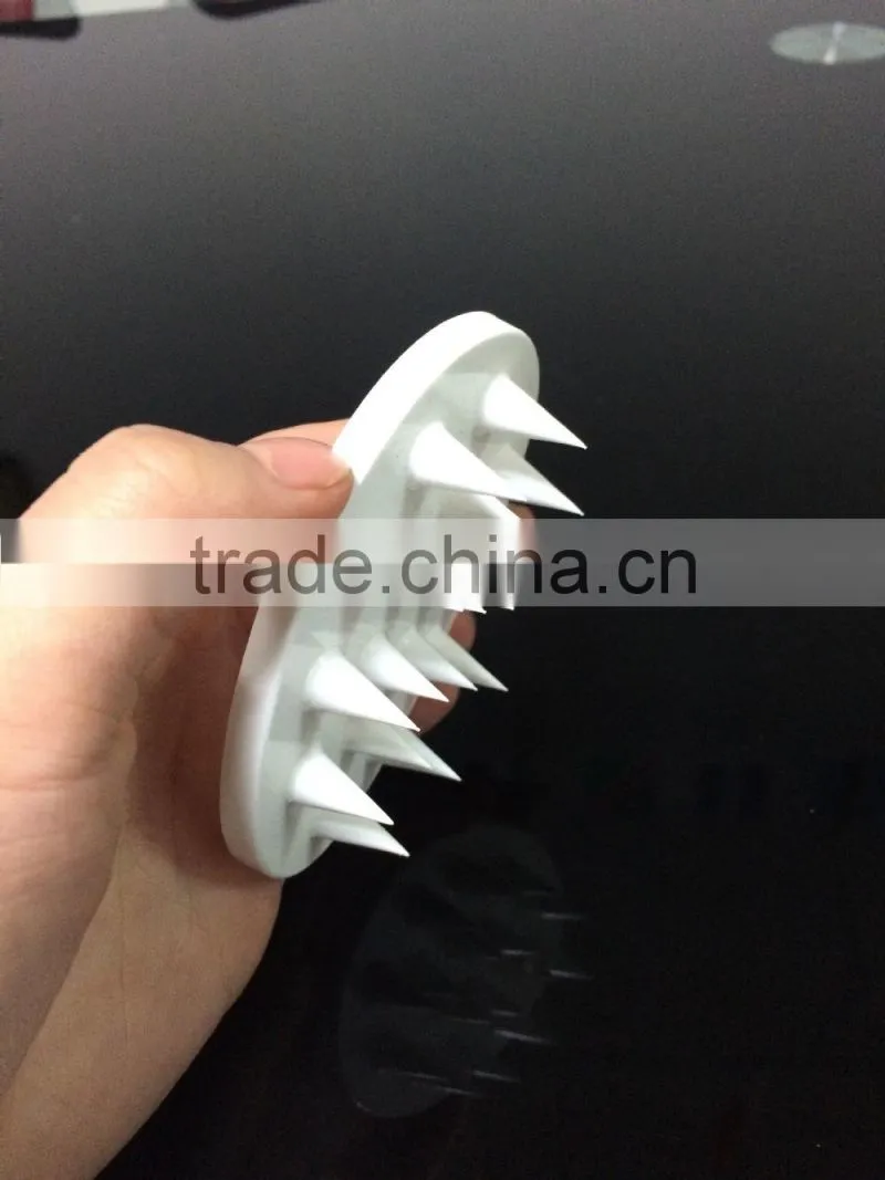 The first exclusive health care massage shampoo special manual silicone shampoo brush