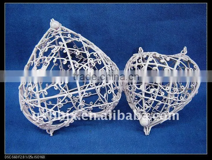 Peach wire festival decoration hand painted crafts&gifts