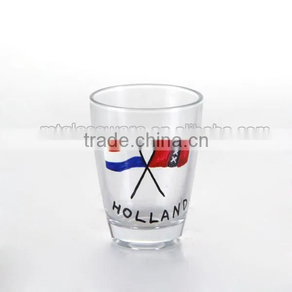 Hand Paint Tequila shot glass cup