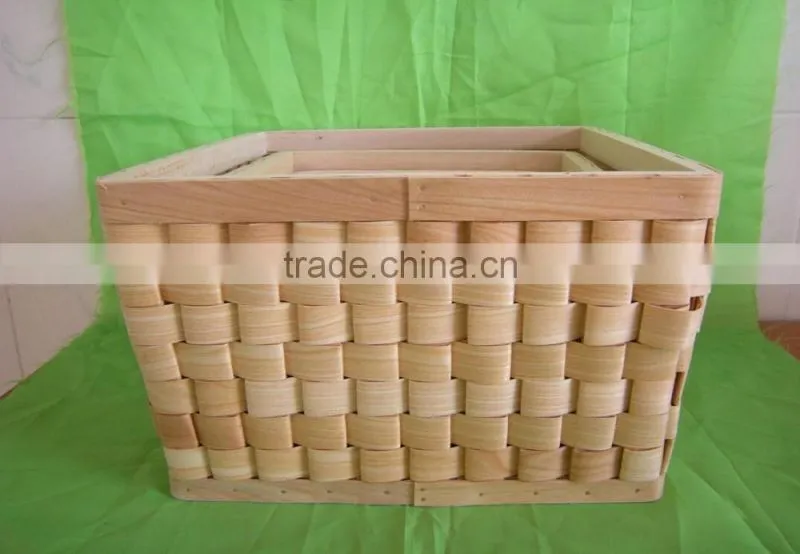 east basket type cheap bamboo folding fruit basket