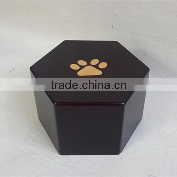 Cheap mini paulownia memorial urn for pet