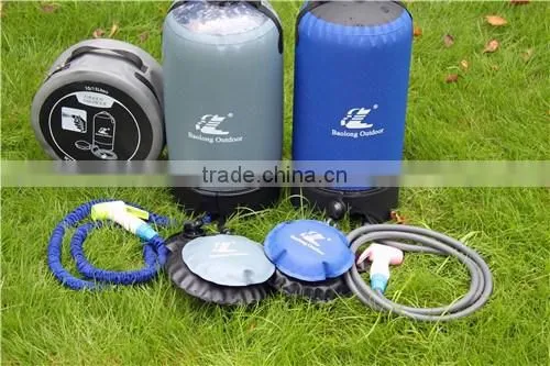 Compact Foot pump regulated non-gravity pressure shower-5