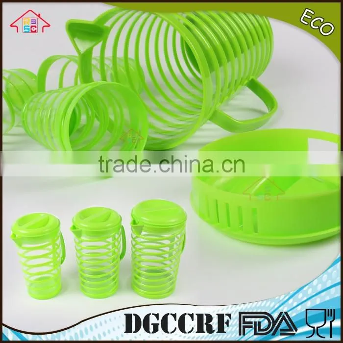 NBRSC Kitchen Home 4 pcs Plastic Drinking Water Cups with Teapot