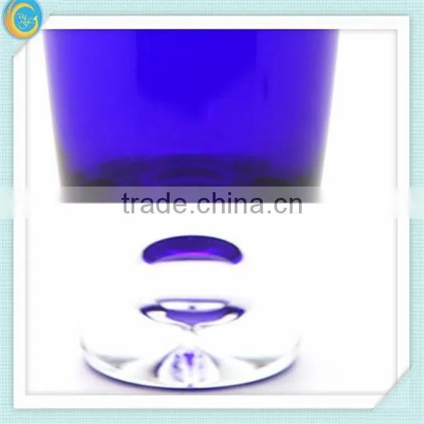 colorful cylinder glass vase for home decoration