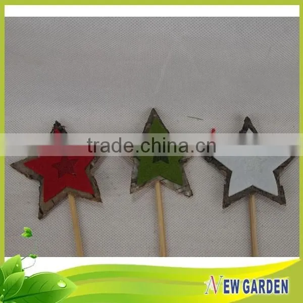 Custom Hight Quality Delicate Decorative Flower Stick for Planter